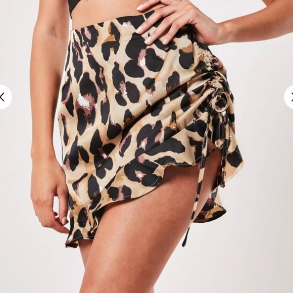 Missguided Dresses & Skirts - Missguided | Leopard Print Skirt